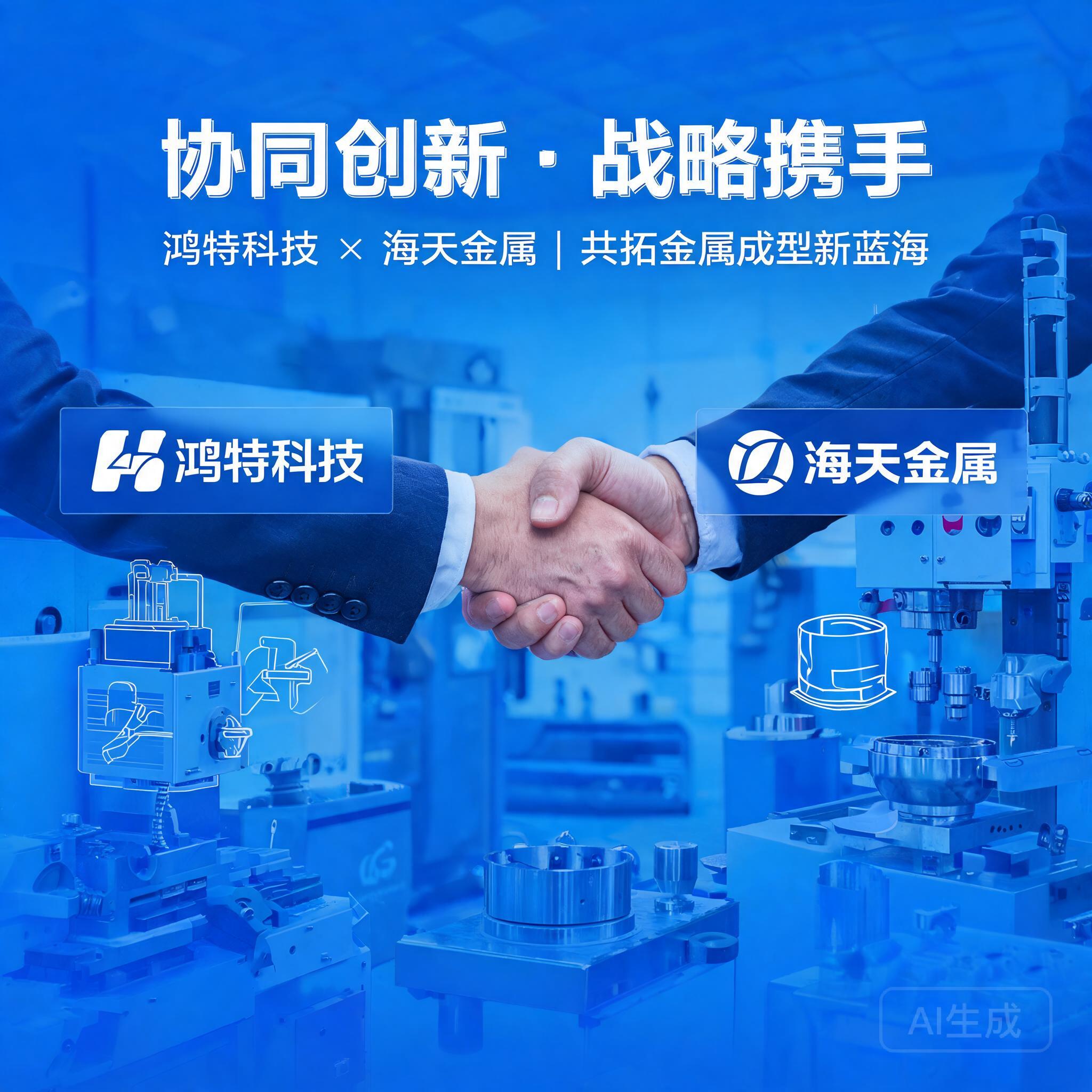 协同创新 | 鸿特科技与海天金属战略携手,共拓金属成型新蓝海