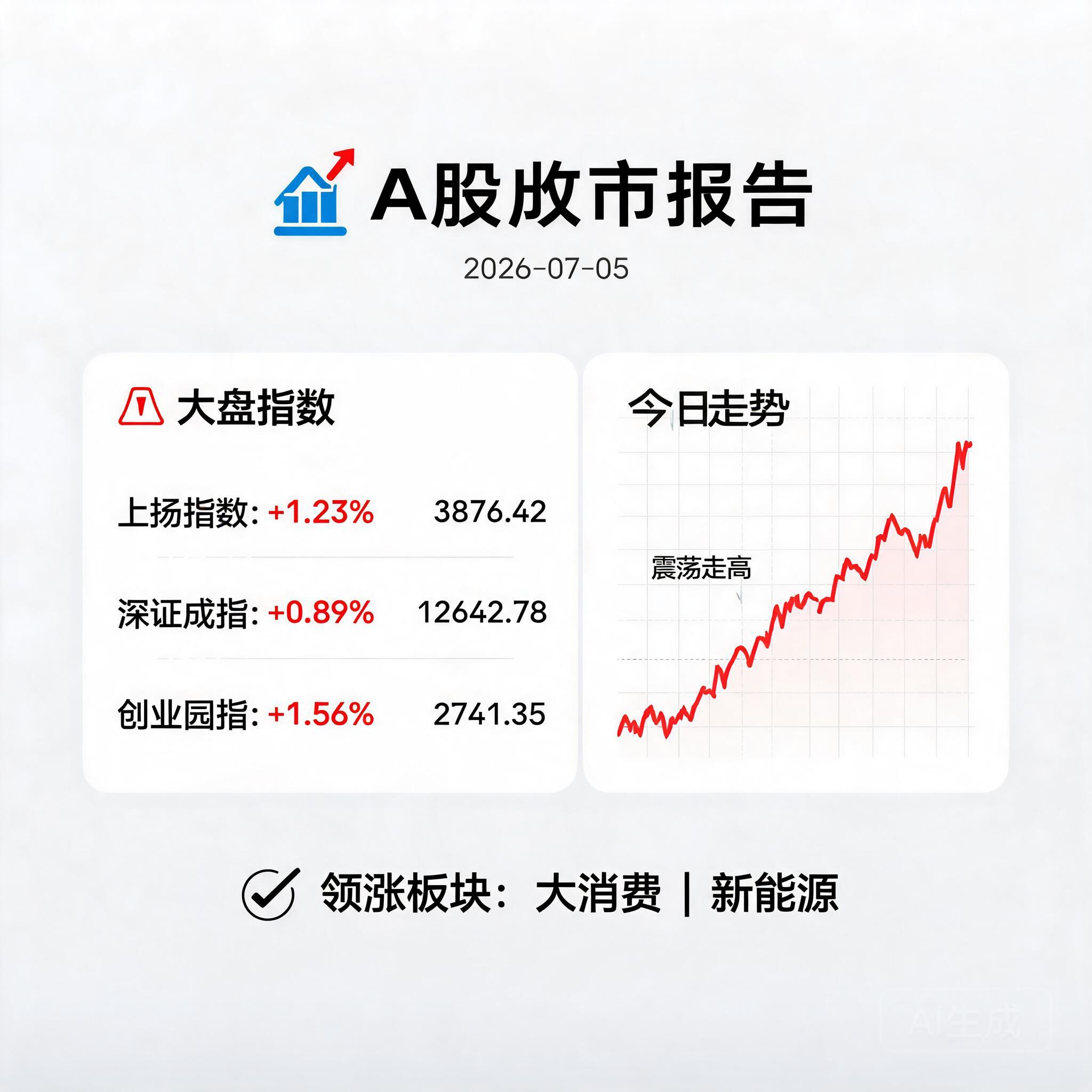 📊 A股收市报告 2026-07-05