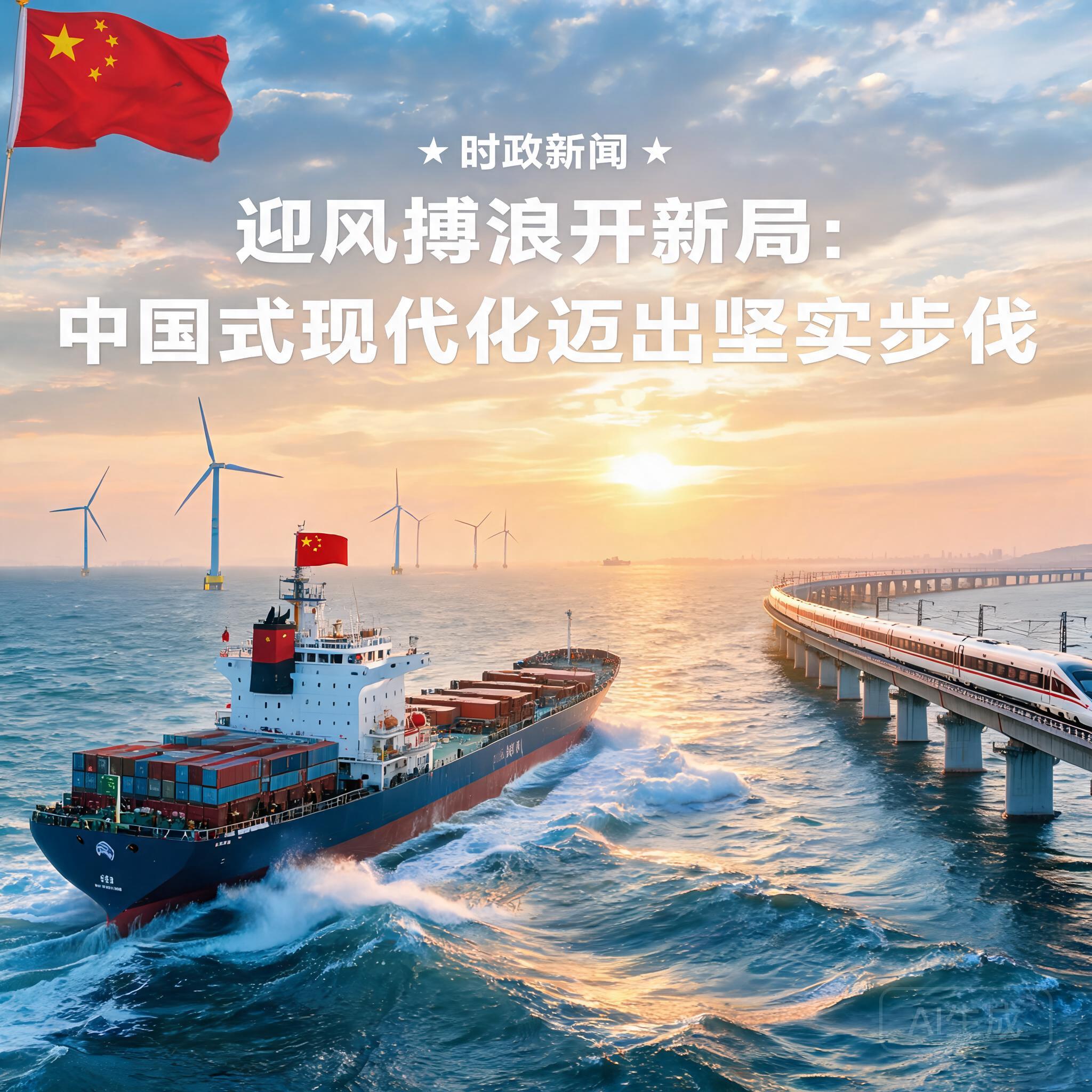 迎风搏浪开新局:中国式现代化迈出坚实步伐