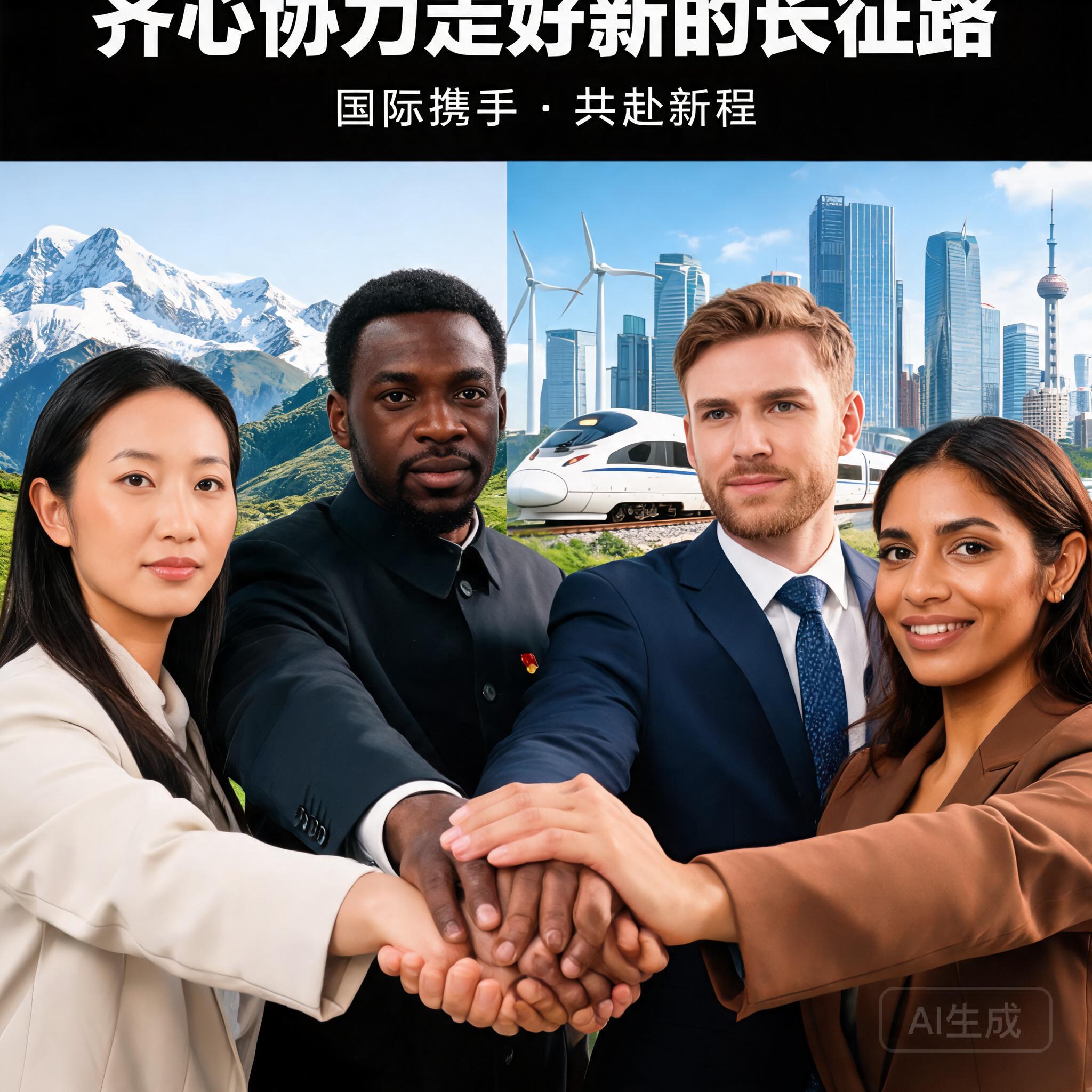 齐心协力走好新的长征路