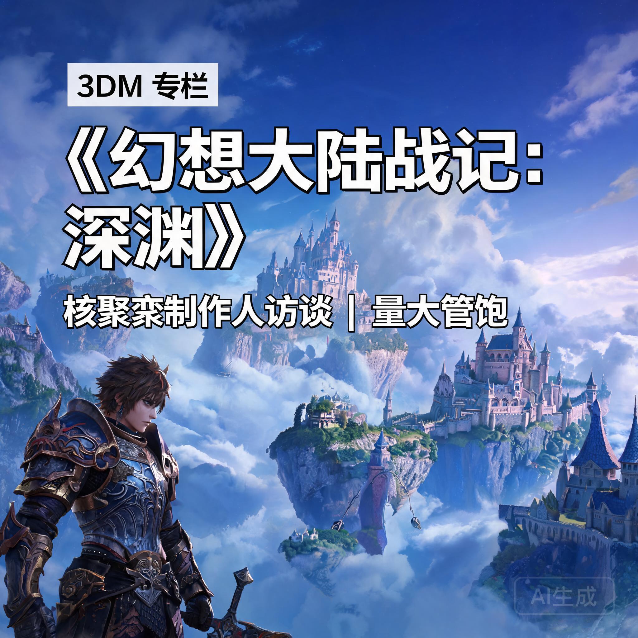 《幻想大陆战记:深渊》核聚变制作人访谈:量大管饱_3DM专栏