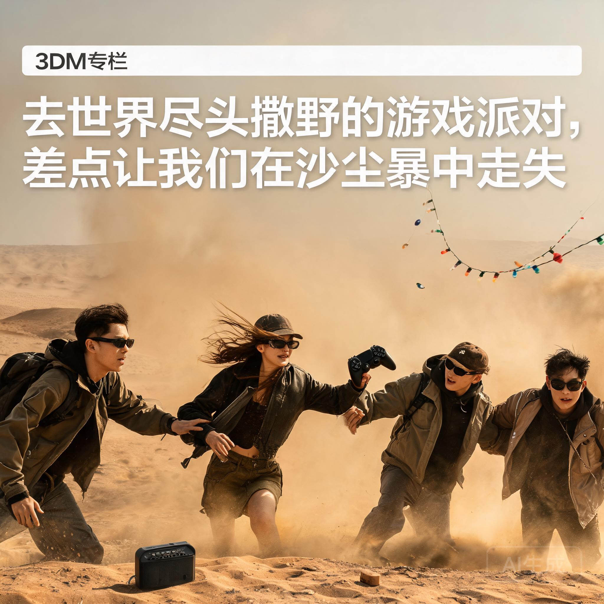 一场去世界尽头撒野的游戏派对,差点让我们在沙尘暴中走失_3DM专栏
