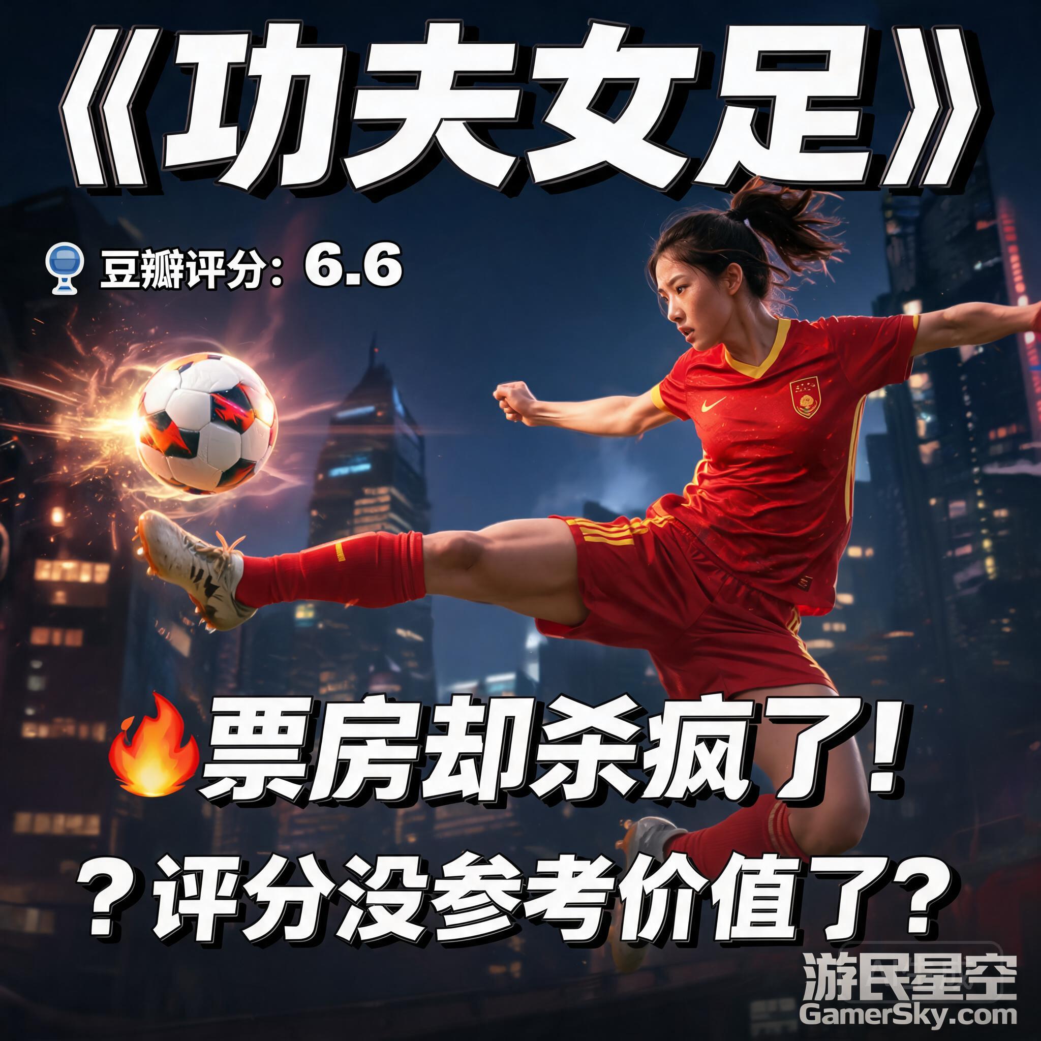 《功夫女足》豆瓣6.6票房却杀疯了 评分没参考价值了? _ 游民星空 GamerSky.com